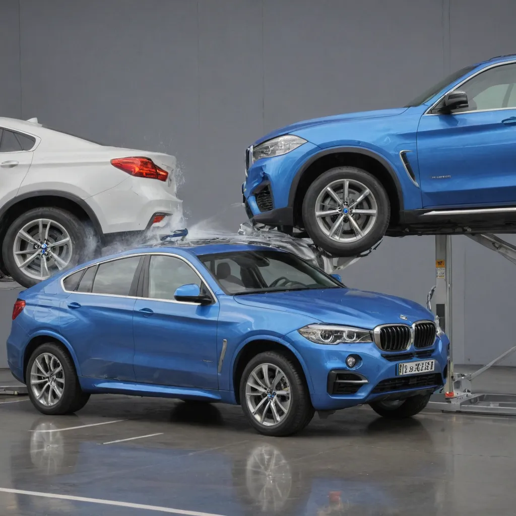 Passive and Active Safety Measures in the BMW X6