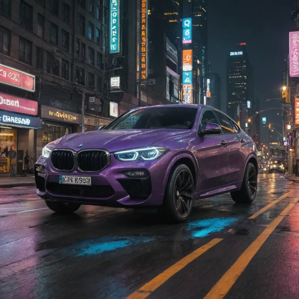 Sleek Exterior Design of the BMW X6