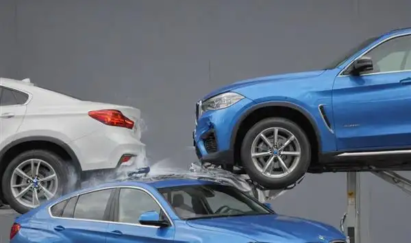 Passive and Active Safety Measures in the BMW X6