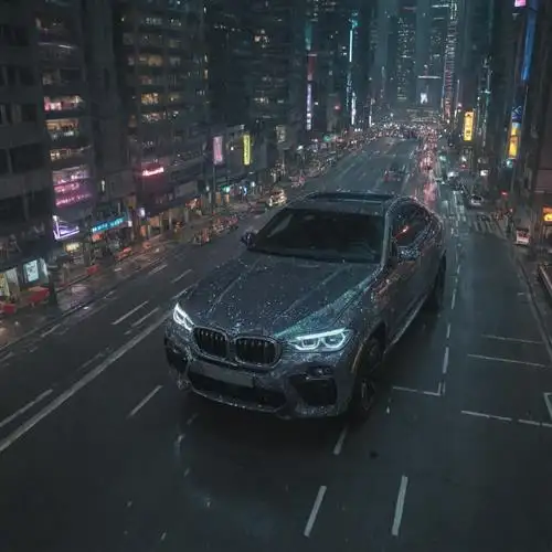 BMW X6 - Navigating the Future: The BMW X6's Intelligent Driving Aids