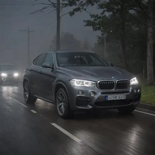 BMW X6 - Illuminating the way for enhanced safety