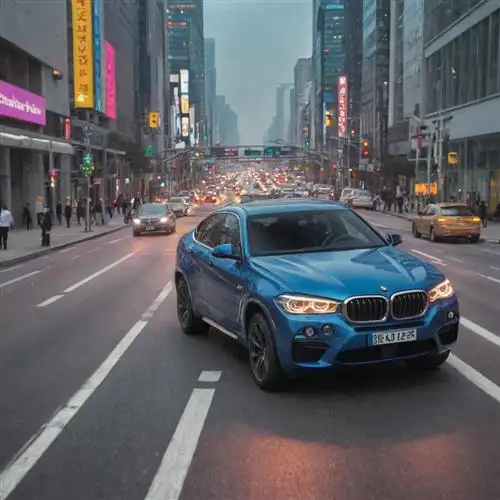 BMW X6 - Innovative safety features and semi-autonomous driving capabilities