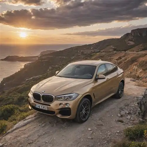 BMW X6 - The BMW X6's sculpted body and sleek lines redefine the luxury SUV segment.