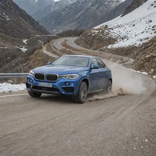 BMW X6 - The BMW X6's powerful engine and advanced suspension deliver an exhilarating driving experience.